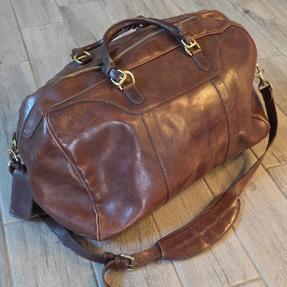Mulholland USED Brown Leather Men's Bag
